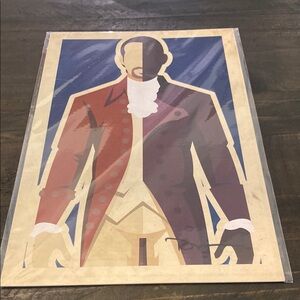 Hamilton Abstract Art Print